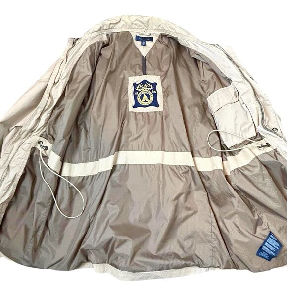Tommy Hilfiger Coat Jacket Khaki Heavy Outdoor Waterproof Camping Hiking SZ XL - Picture 6 of 14